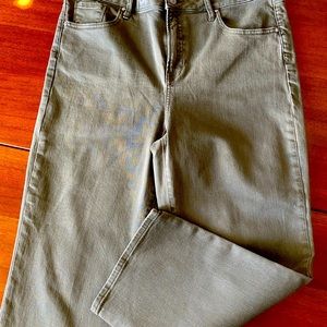 NWT CHICO High Rise Straight Leg Crop Sz. 2/12 34x23.5x8